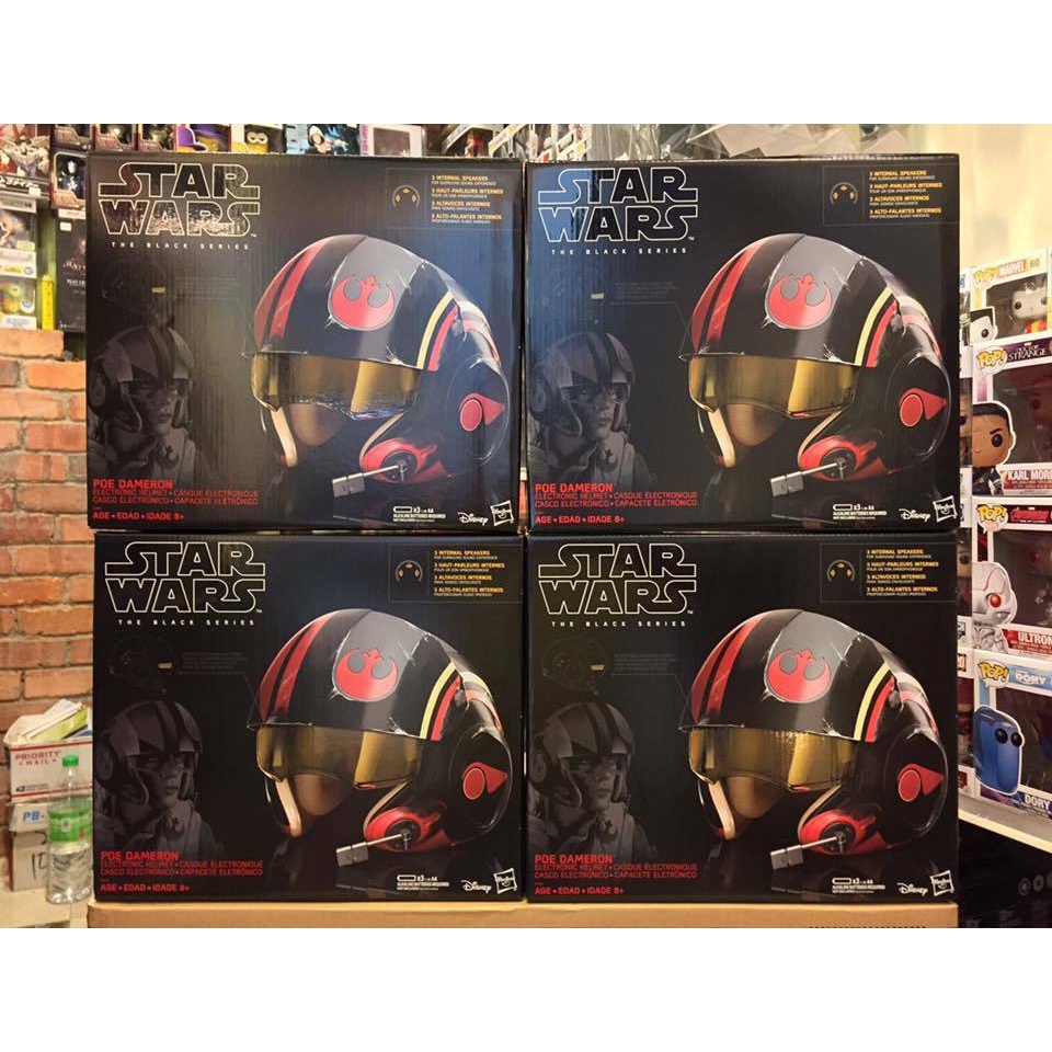 Star wars black series poe best sale dameron helmet