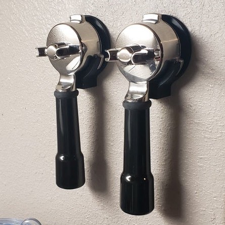 [3D PRINTED] 54mm/51mm Breville Portafilter Wall Mount