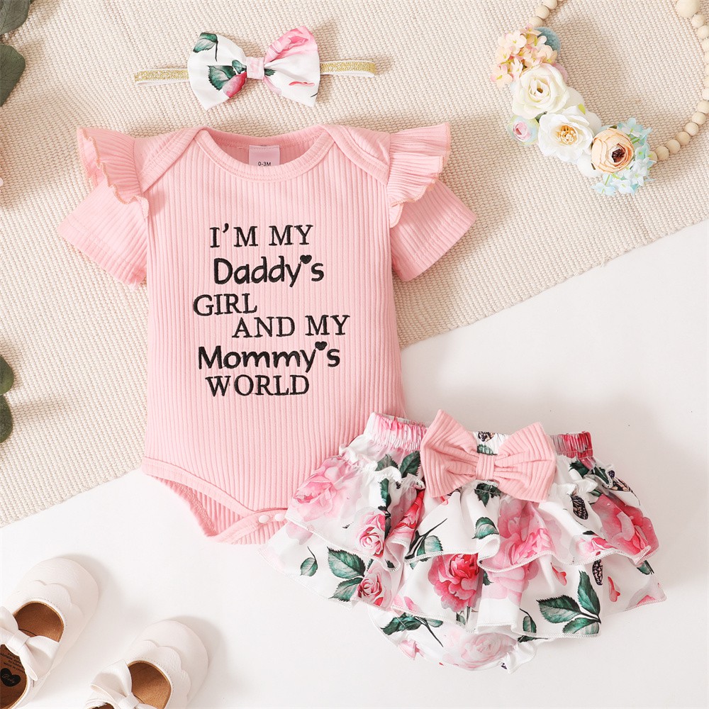 Newborn girl jumpsuit best sale