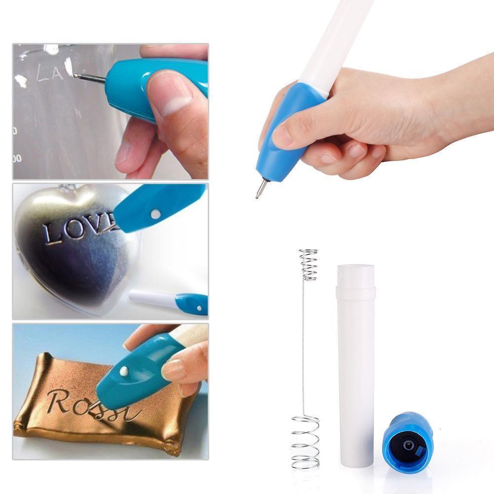 DIY Electric Engraving Engraver Pen Carve Tool For Jewelry Metal