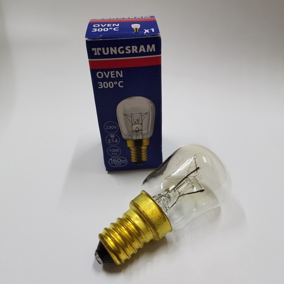 Oven Lamp Bulb T22 15W E14-Nickel
