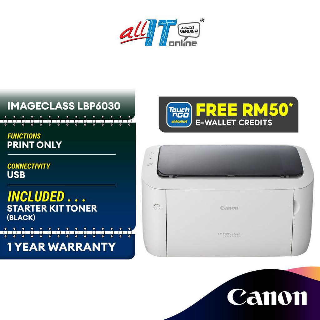 Canon imageCLASS LBP6030 Mono Laser Printer | Sleep Mode and Auto ...