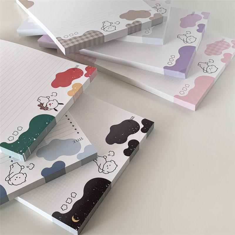 B5 Marshmallow Study Note Paper Memo Pad Note Pad 学习纸 拍纸本 | Shopee Malaysia