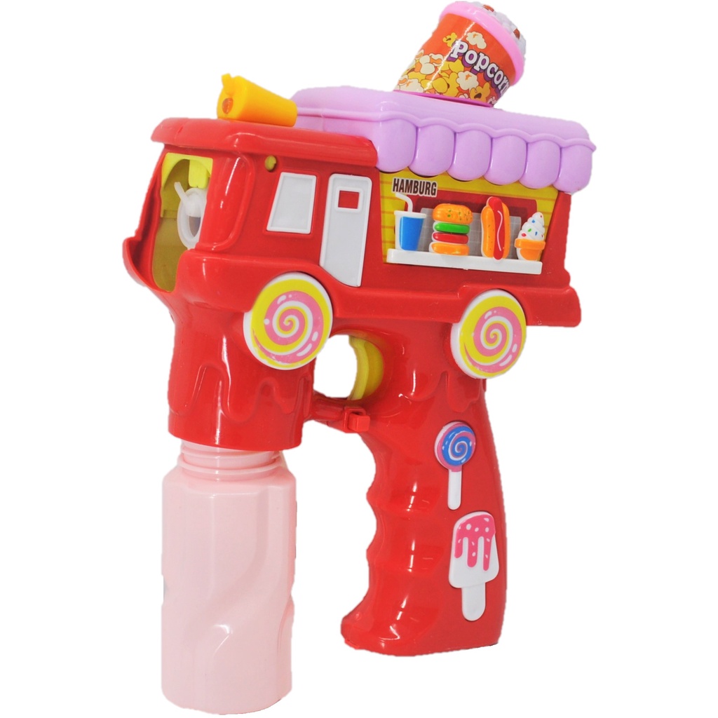 Fast Food Themed Electric Bubble Gun Set For Kids H 6263-DX (random ...