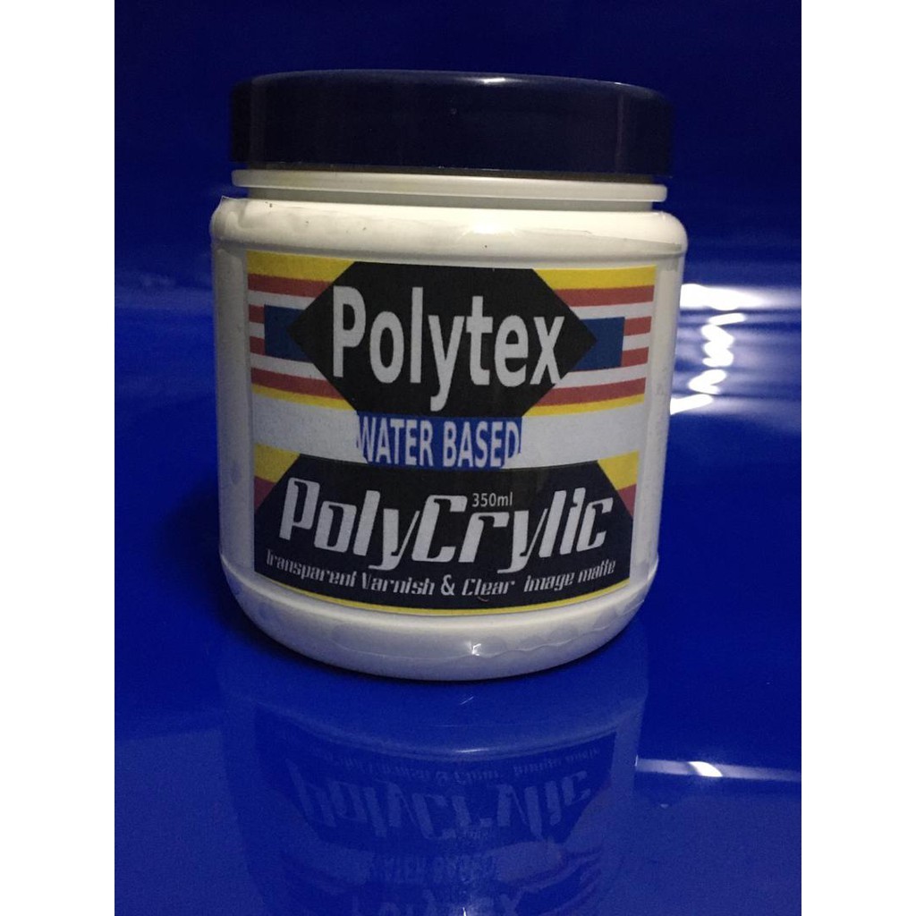 AVAILABLE!!!!: POLYTEX WATER BASED POLYCRYLIC/ Clear Vanish-350ml ...