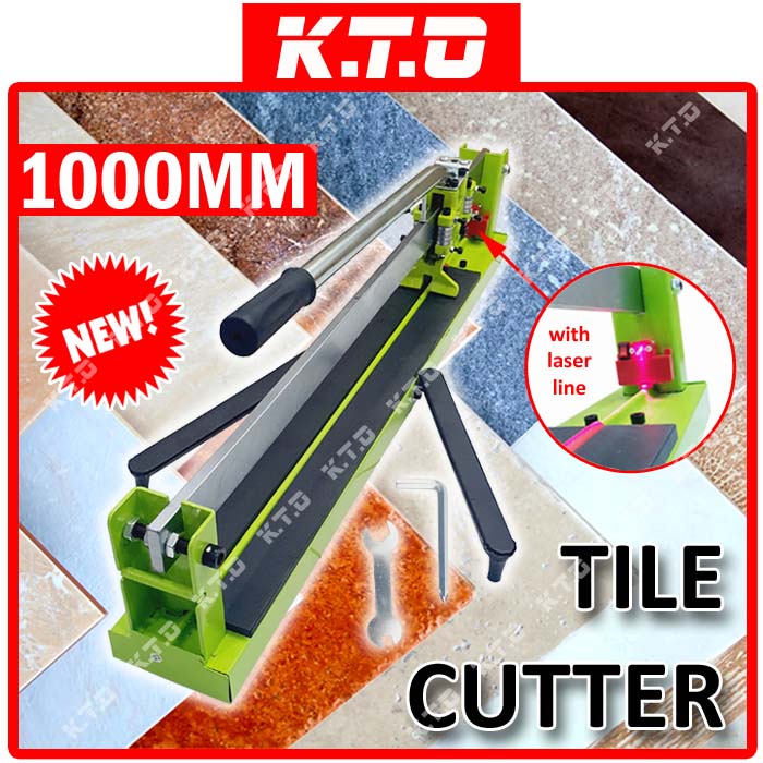 ( NEW MODEL ) MANUAL 16 BEARING 1000MM CERAMIC MOZAIC TILE CUTTER with ...