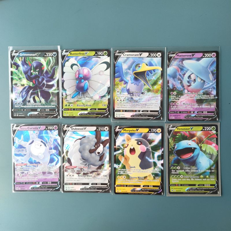 Pokémon Card V (Holographic cards) Shopee Malaysia