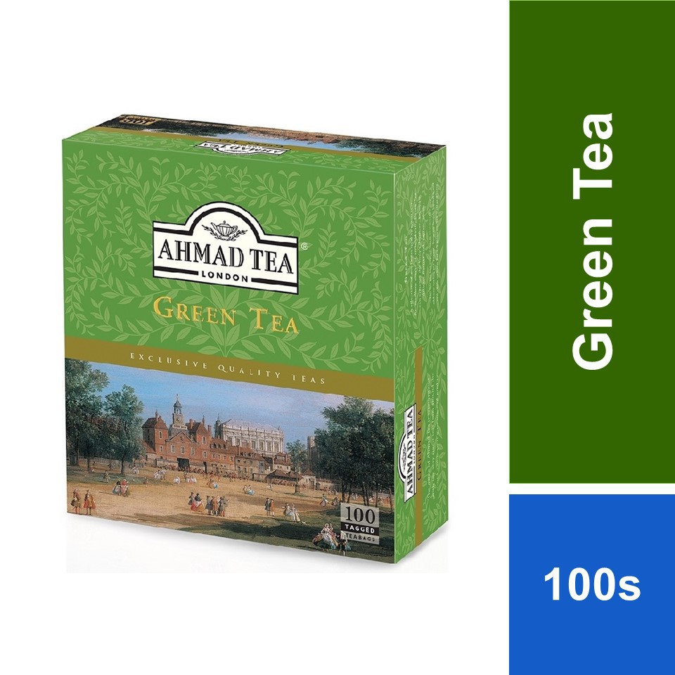 Ahmad Tea Green Tea 100tb | Shopee Malaysia