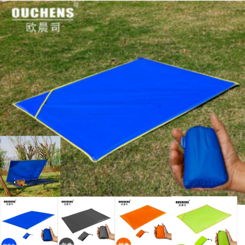 Ground mat outlet camping