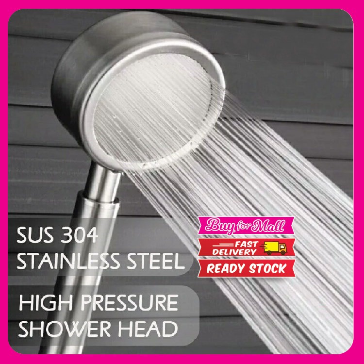 High Quality SUS 304 Stainless Steel High Pressure Bathroom Hand Shower ...