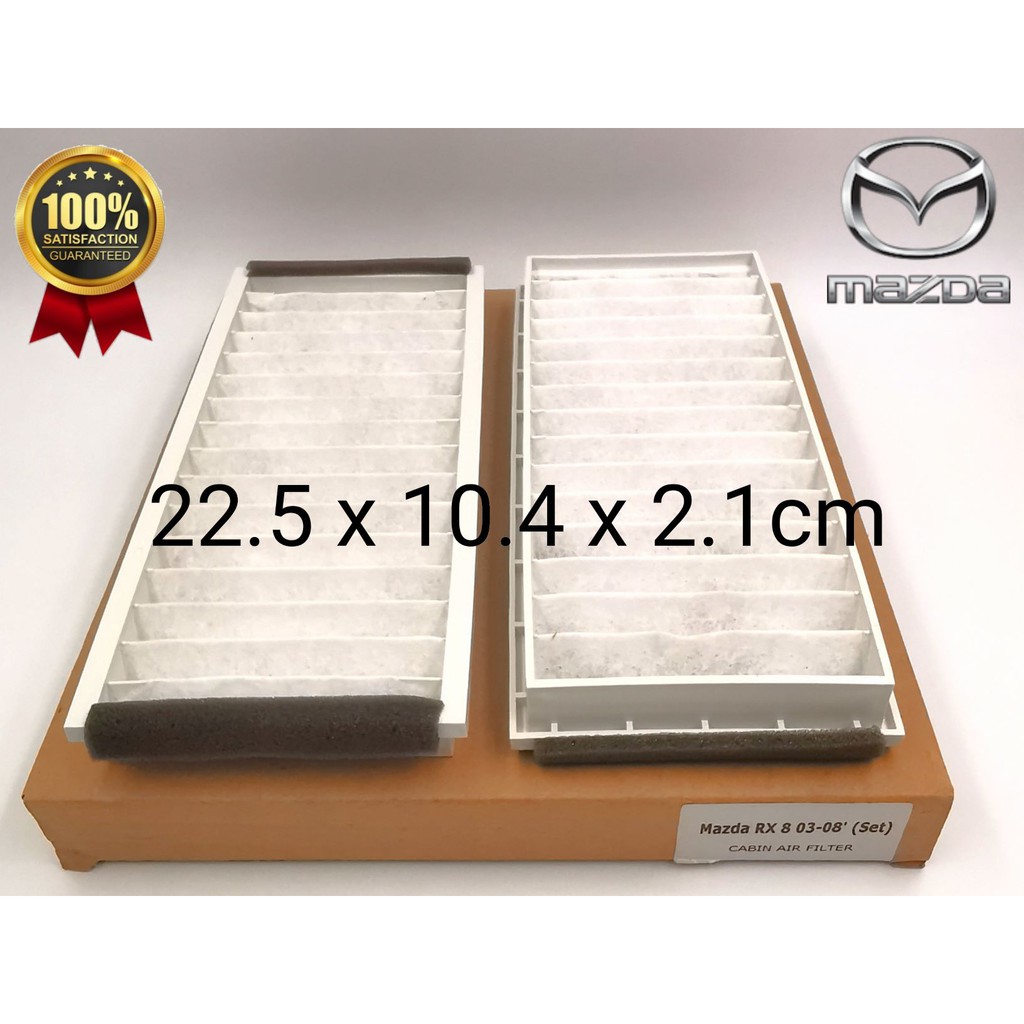 CAFNDMRX8 MAZDA RX8 CABIN AIR FILTER ( SET ) Shopee Malaysia