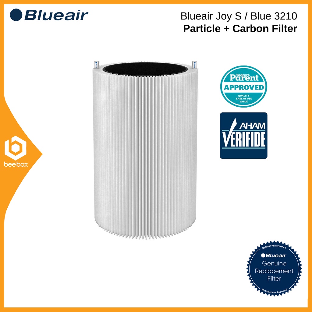 Blueair Replacement Filter for Joy S & Blue 3210 Particle + Carbon