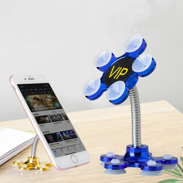 Universal magic suction cup mobile phone holder home office home