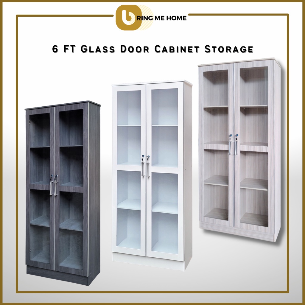 MODERN 6FT Display Cabinet Display Rack File Cabinet Book Rack ...