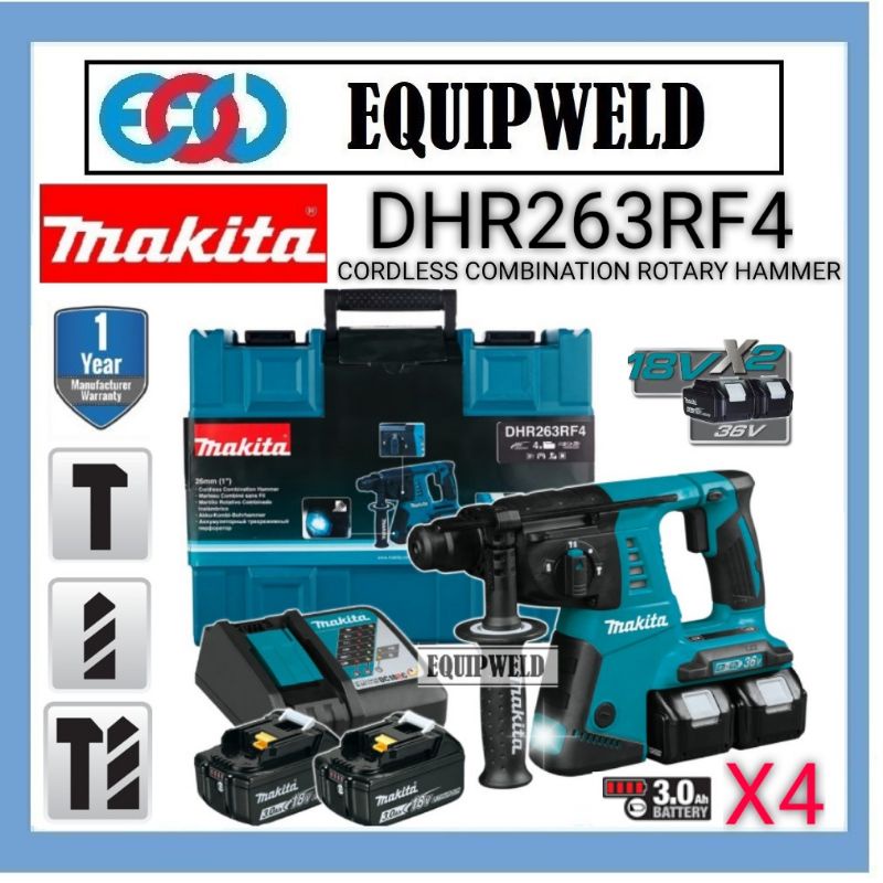 Makita dhr263z hot sale