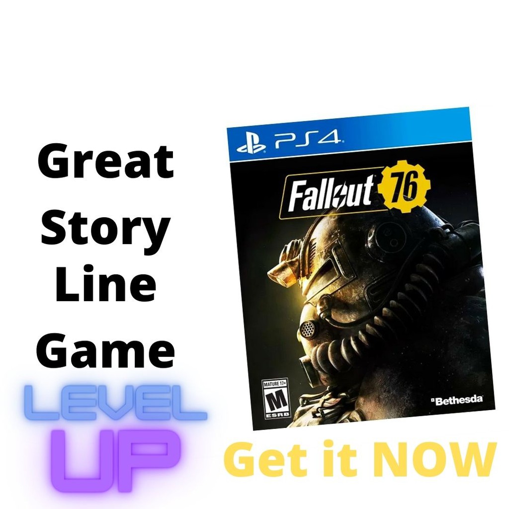 (Ready Stock) PS4 Fallout 76 Standard Edition (Physical Disc) | Shopee ...