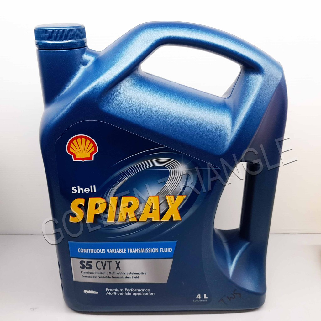 SHELL SPIRAX S5 CVT X PREMIUM SYNTHETIC MULTI-VEHICLE AUTOMOTIVE ...