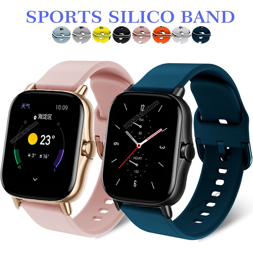 Xiaomi Haylou Ls02 Vs Amazfit Bip Lite 20mm Watch Band For Amazfit - Main Image