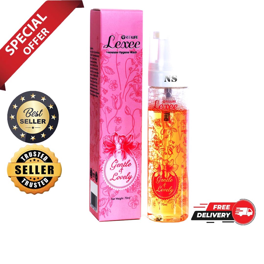 Lexee Feminine Hygiene Wash, mengandungi Pueraria mirifica, Sirih