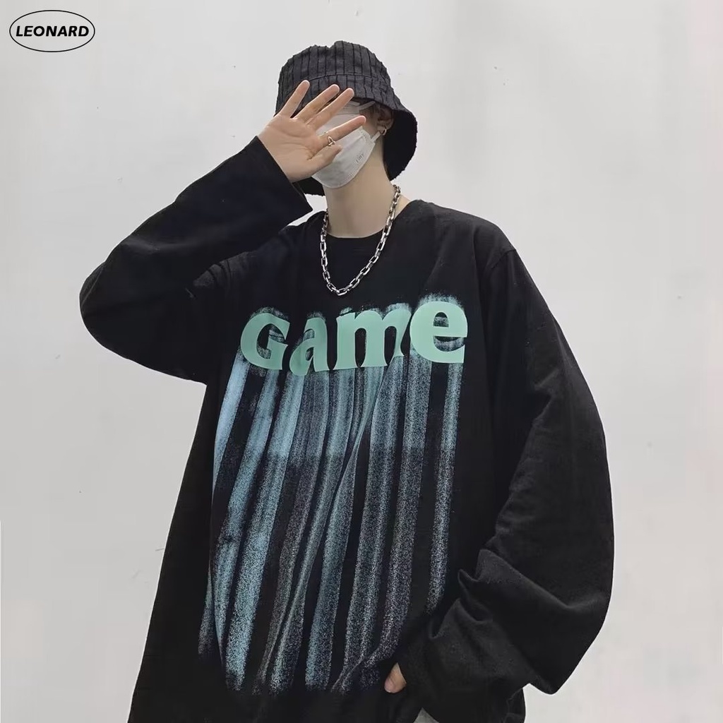 Men's Loose Fit Letter Printed T-Shirt - Summer Style