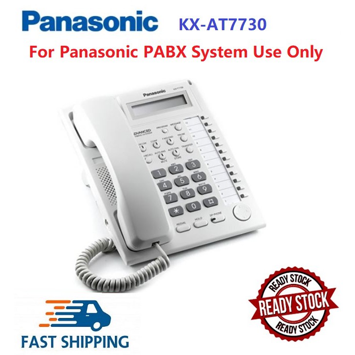 Panasonic Proprietary Analogue phone KXAT7730 KXT7730 KXT7730X Display Speaker Phone