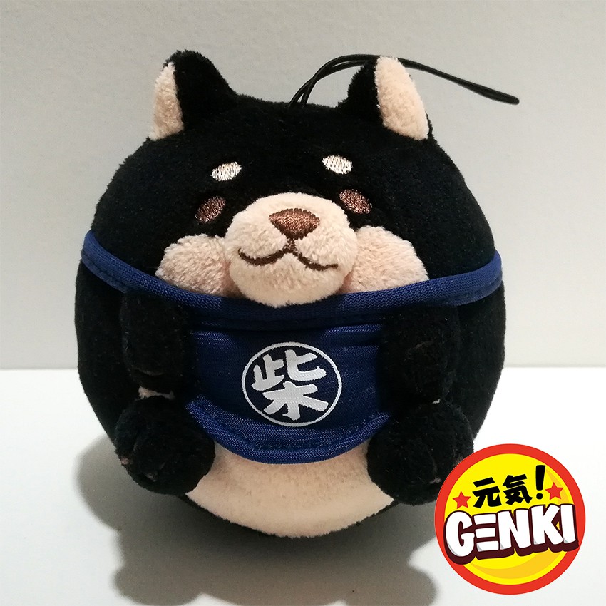 READY STOCK ORIGINAL Chuken Mochi Shiba Plump Round Plush keychain Goma Shopee Malaysia