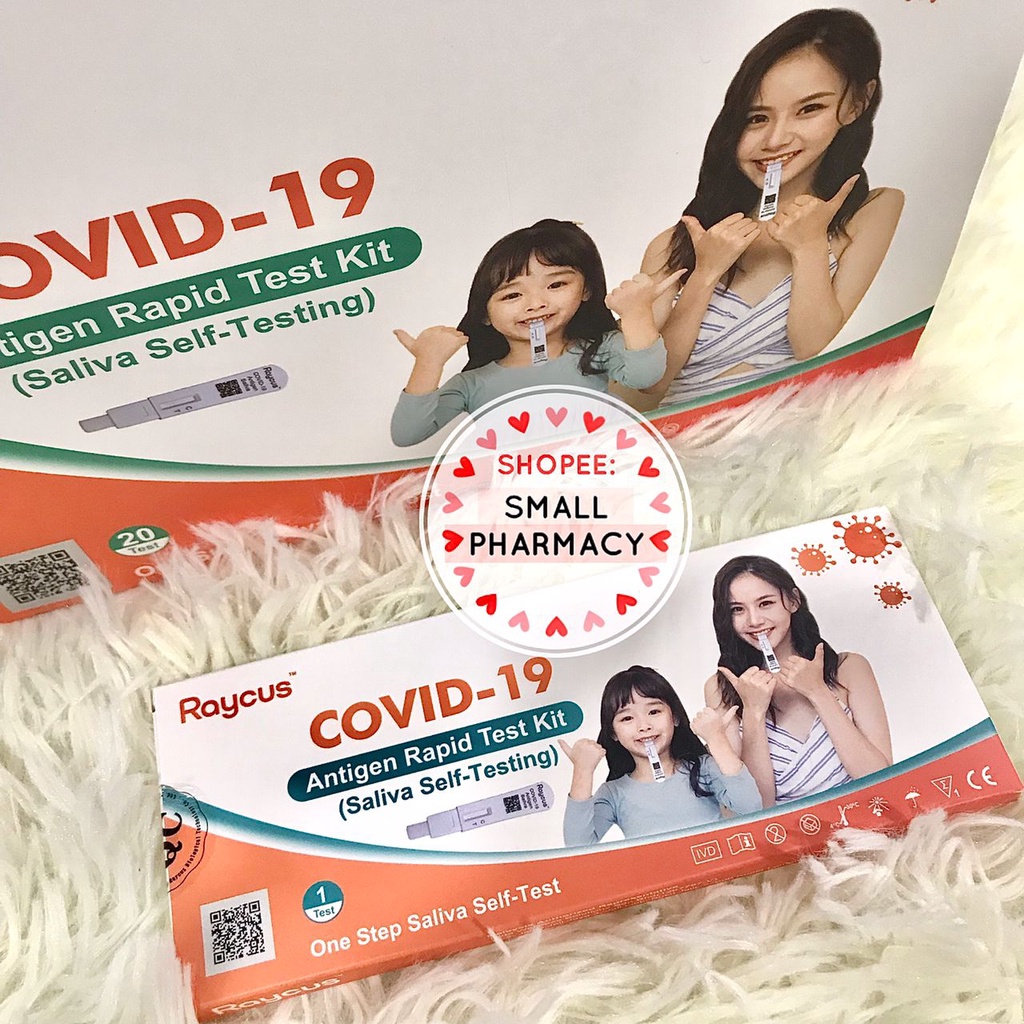 Raycus Covid19 Rapid Antigen Self Test Kit Children Friendly Lollipop
