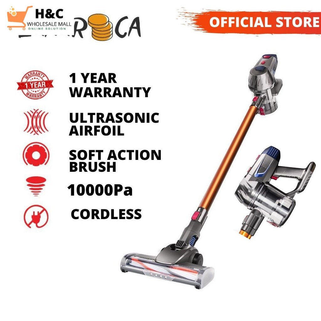 Cordless Wireless Handheld Vacuum Cleaner ZEK-K7-P | Shopee Malaysia