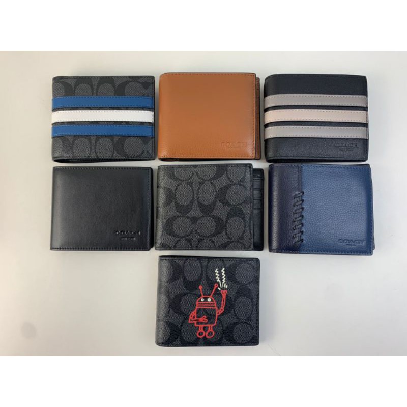 💯 AUTHENTIC COACH WALLET FOR MEN | Shopee Malaysia