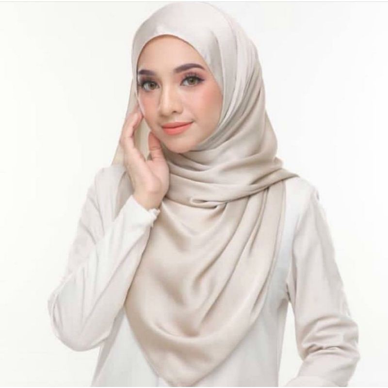 Shawl Satin Muna/Ombra Premium Quality | Shopee Malaysia