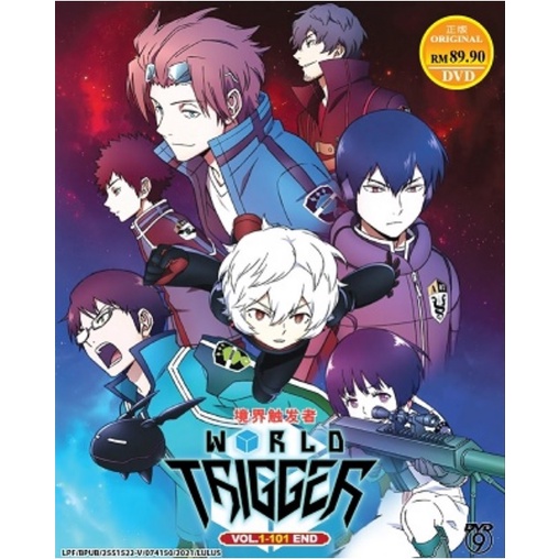 World Trigger Season 1~3 Anime DVD 境界触发者 | Shopee Malaysia