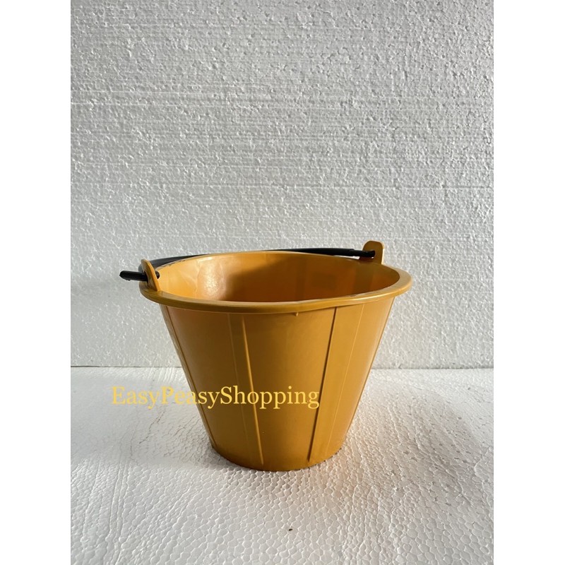 Heavy Duty PVC Cement Bucket Yellow / Tong Kuning