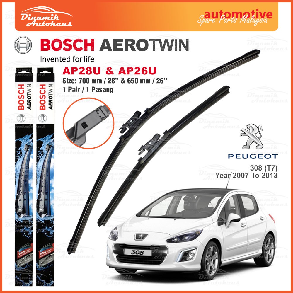 Peugeot 308 CC 2009 to 2014 Wiper Blades