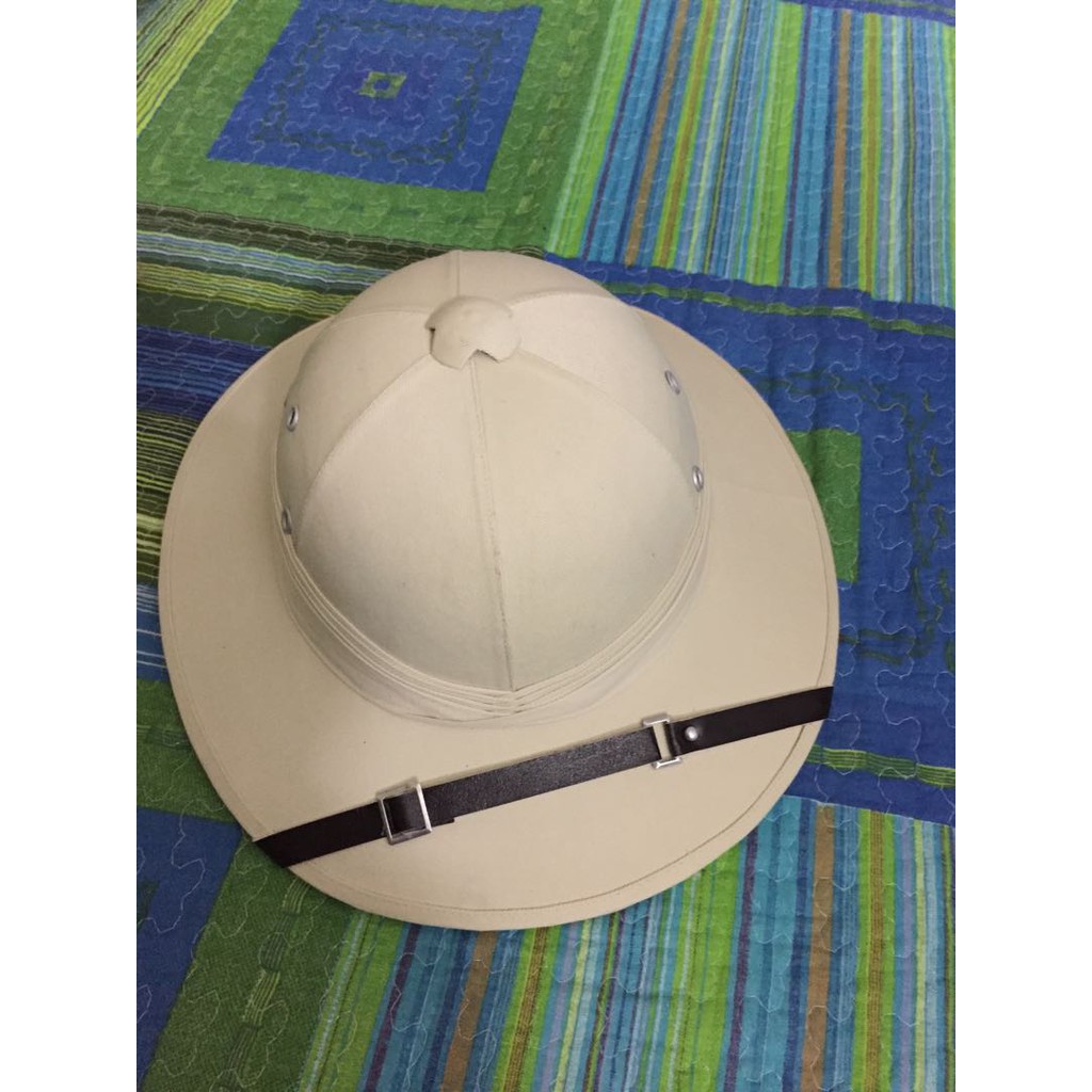 Ready Stock - Old Colonial British French Pith Helmet (Jungle Safari ...