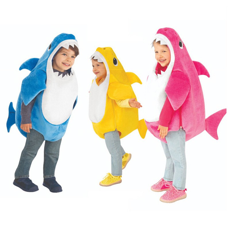 Children Halloween Costumes Children's Day Costumes Cute baby shark — free download