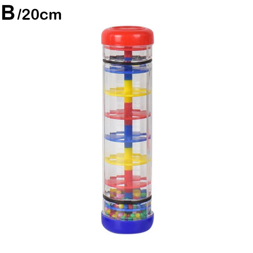 Olove Children's Rain Stick Music Toy Raindrop Sound Rainstick Rainbow ...