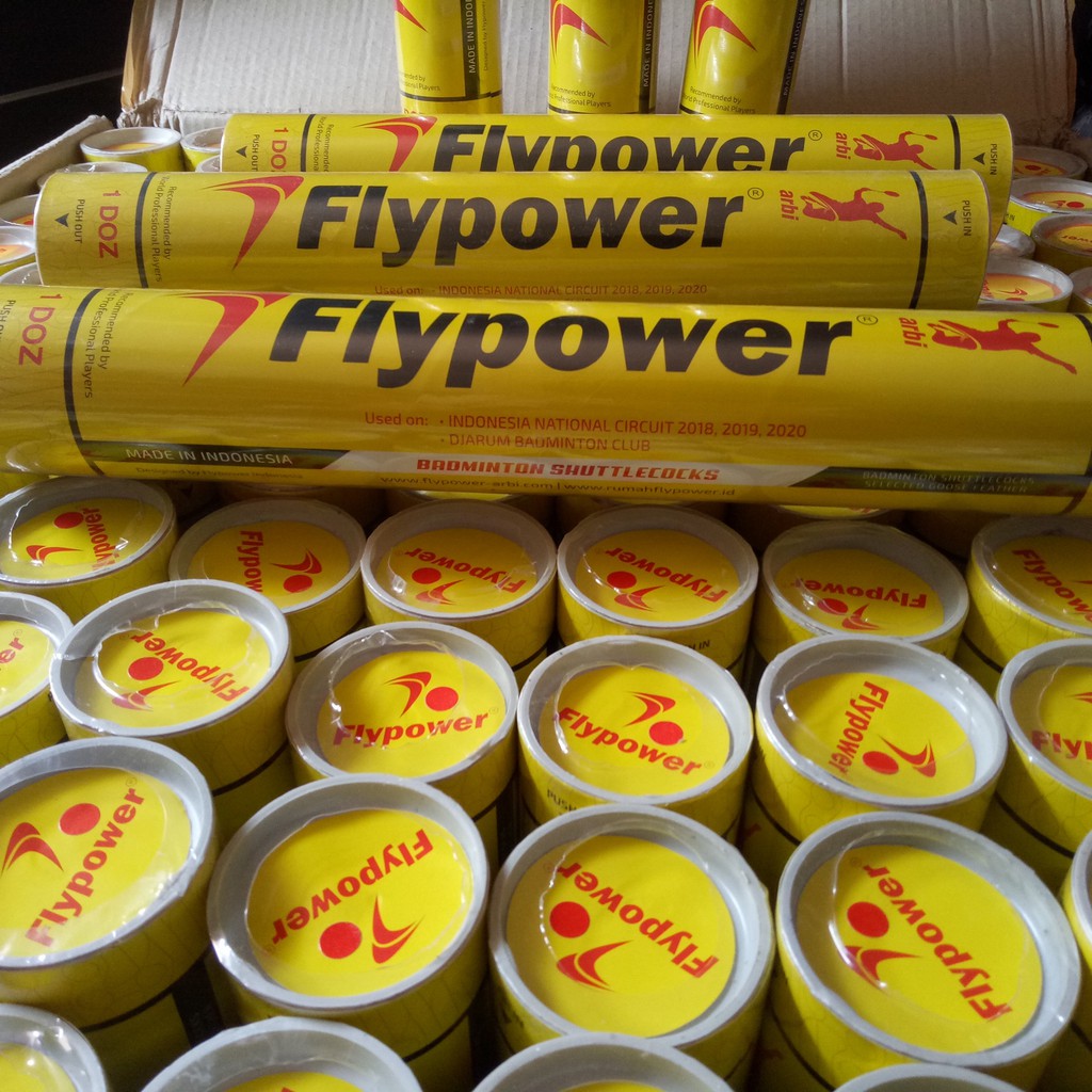 Shuttelcock Flypower Yellow Original | Shopee Malaysia