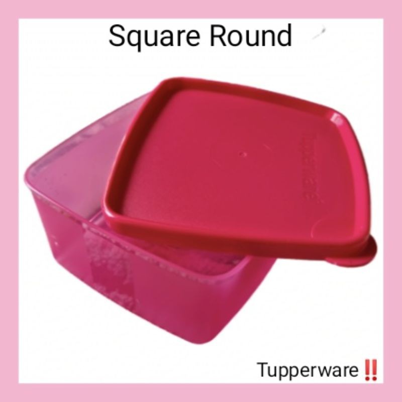 Square Round Tupperware‼️ [Ready Stock] | Shopee Malaysia