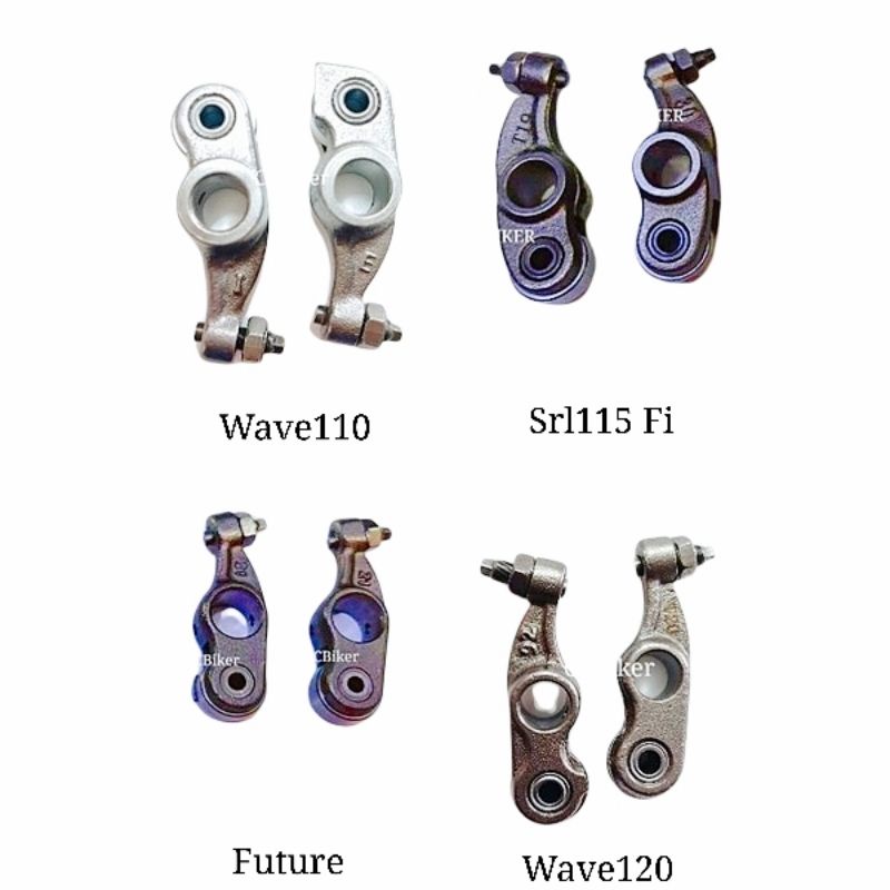 Rocker Arm Standard (2pcs) Yamaha Ego LC SRL110 SRL115 Fi SRE/ Honda ...