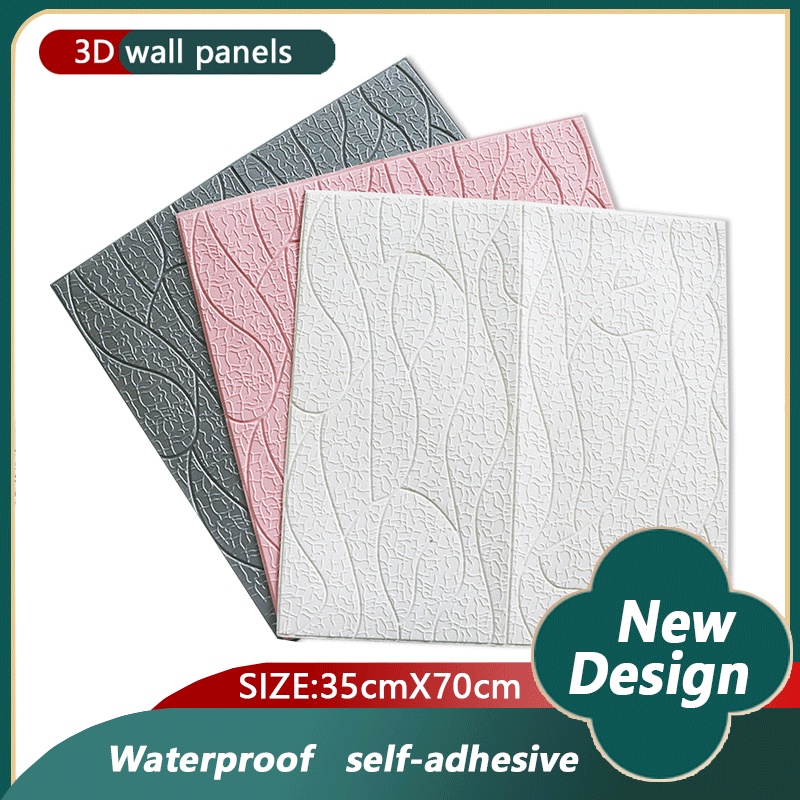 Wall Sticker Roof Panel Self-Adhesive Room Wallpaper Ceiling Dinding 3D