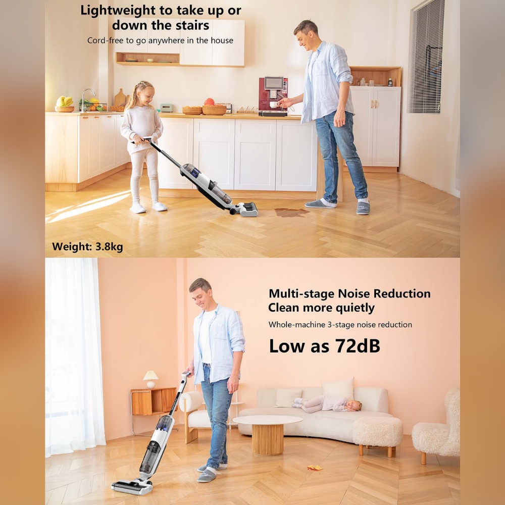 Xiaomi Redkey W12 Wetdry vacuum cleaner (Vacuum, mop and Wet and dry waste cleaned altogether