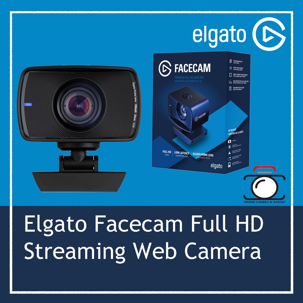 Elgato Facecam Full HD Streaming Web Camera | Shopee Malaysia