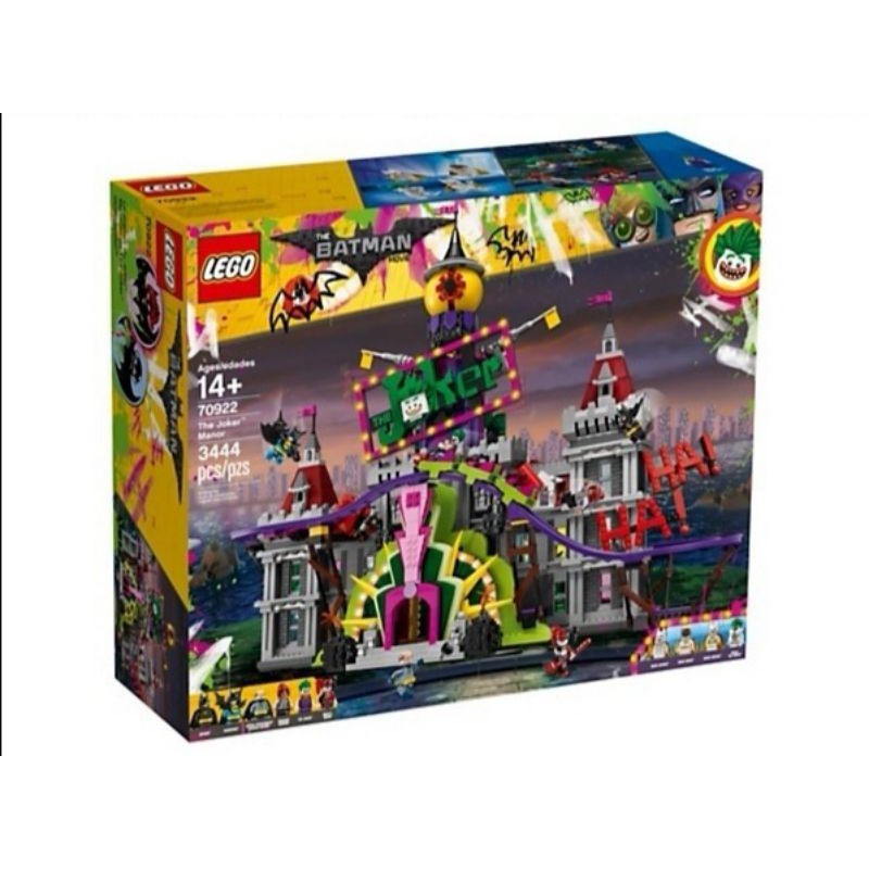 Lego 70922 Joker Manor Batman Movie Shopee Malaysia