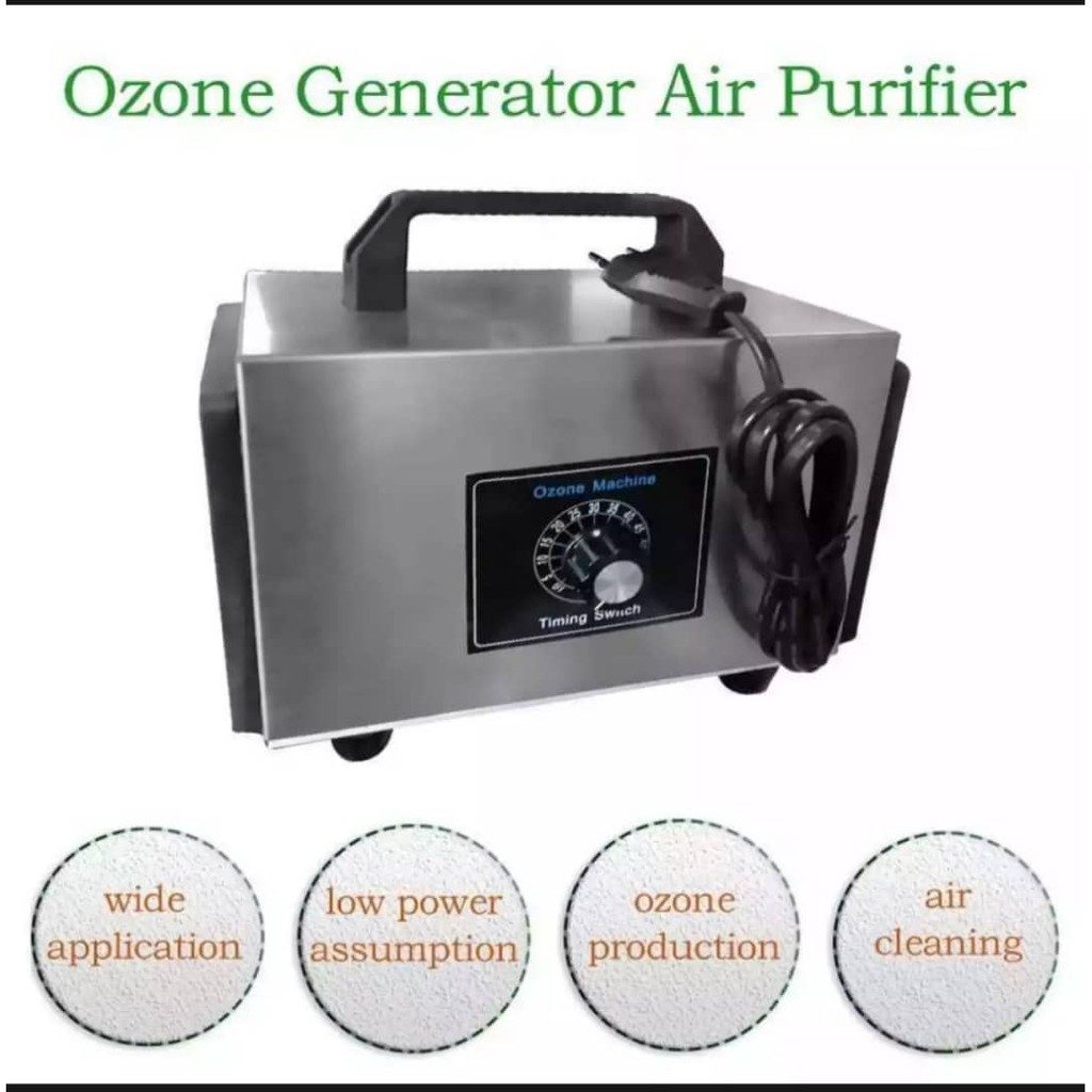 Ozone Generator 32G Tablets Air Purifier Ozonizer with Timing Switch ...