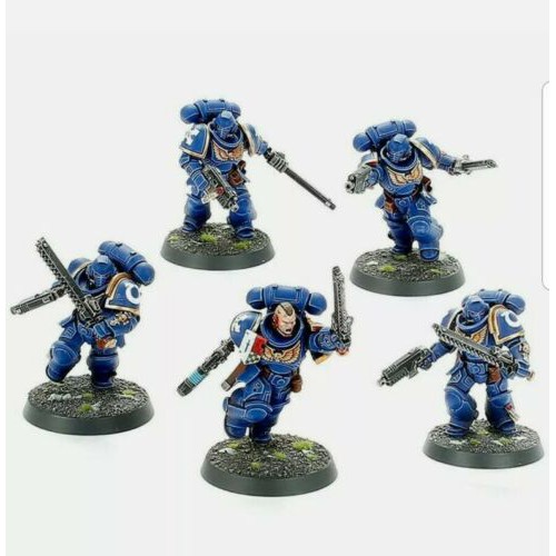 Warhammer 40k Space Marines Primaris Intercessors Squad (push fit