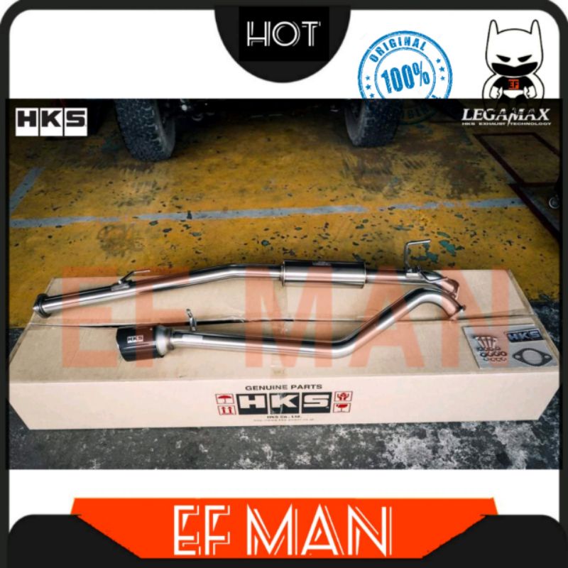4X4 HKS LEGAMAX MUFFLER CARBON HILUX RANGER NAVARA DMAX TRITON RAPTOR FORTUNER PIPE VIGO REVO