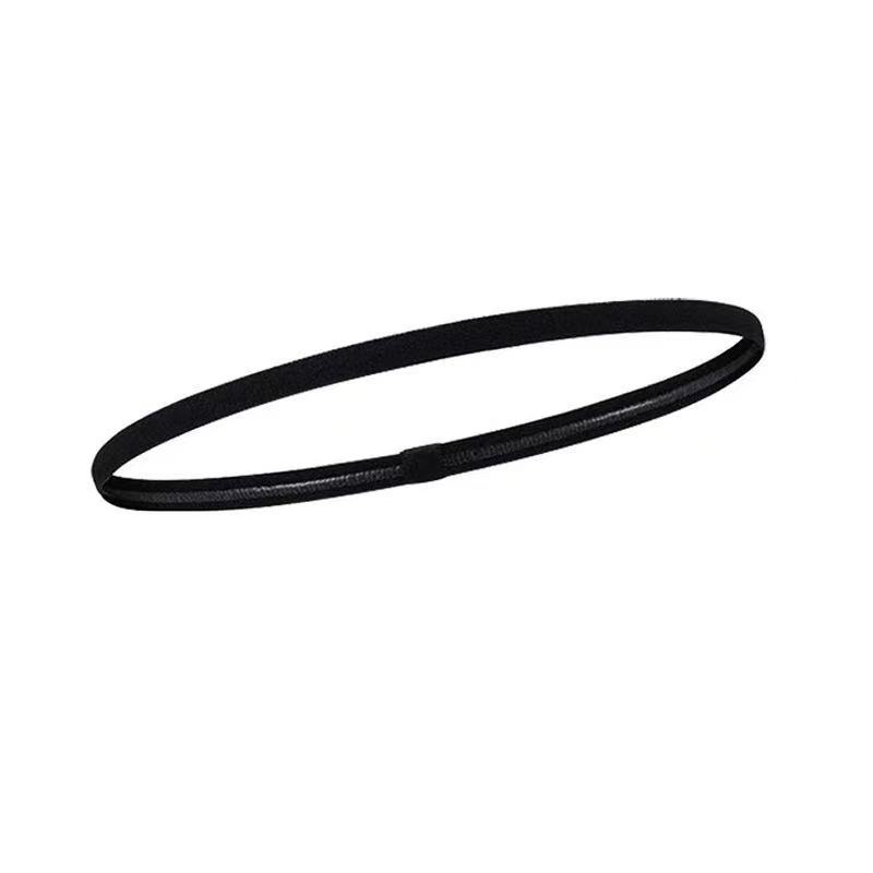 4 Pieces Elastic Sports Headbands Thick Non-Slip Hair Bands for Women