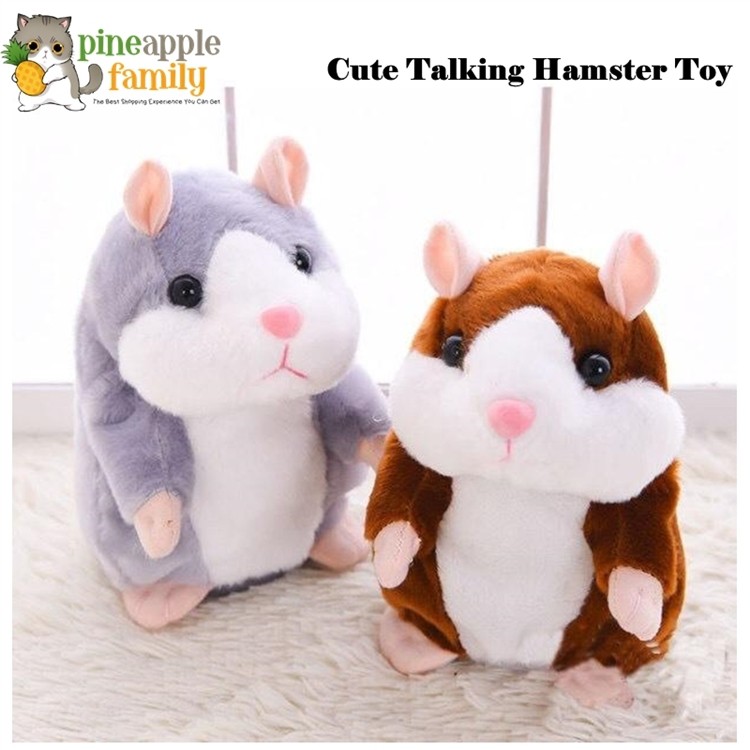 Best talking hot sale hamster toy