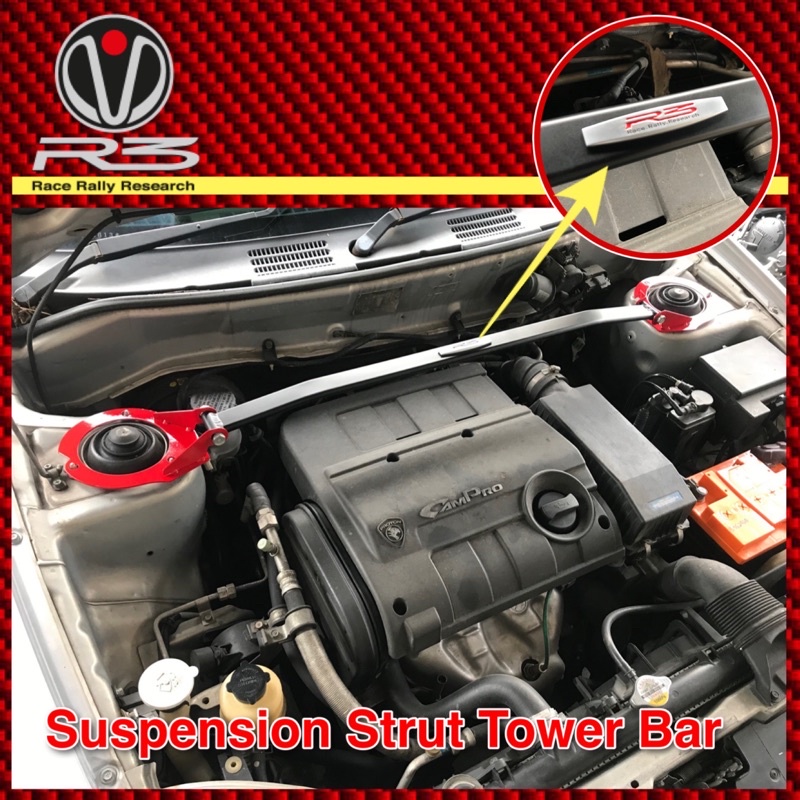 Proton Gen2 Persona Waja Engine Chassis Suspension Stablelizer Strut Bar Shopee Malaysia