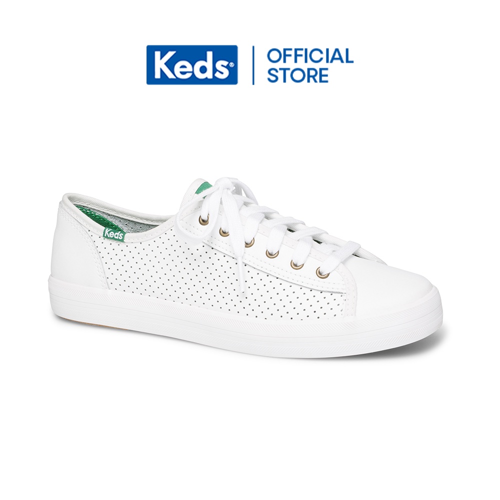 Keds Women's Shoes Kickstart Leather White Wh56115 